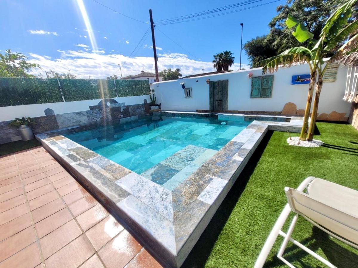 Gatu Premium Villa Lurberri Piscina Privada, 4 Dormitorios, 2 Banos, Parking , Jardines, " Preferente Mayores De 25 Anos Y Familias " In Y Barbacoa Chiclana de la Frontera Extérieur photo